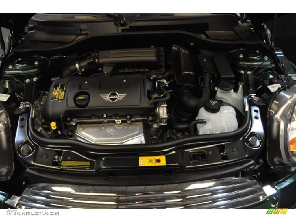 2013 Cooper Hardtop - British Racing Green II Metallic / Carbon Black photo #29