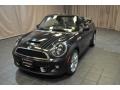 2013 Iced Chocolate Metallic Mini Cooper S Convertible Highgate Package  photo #1