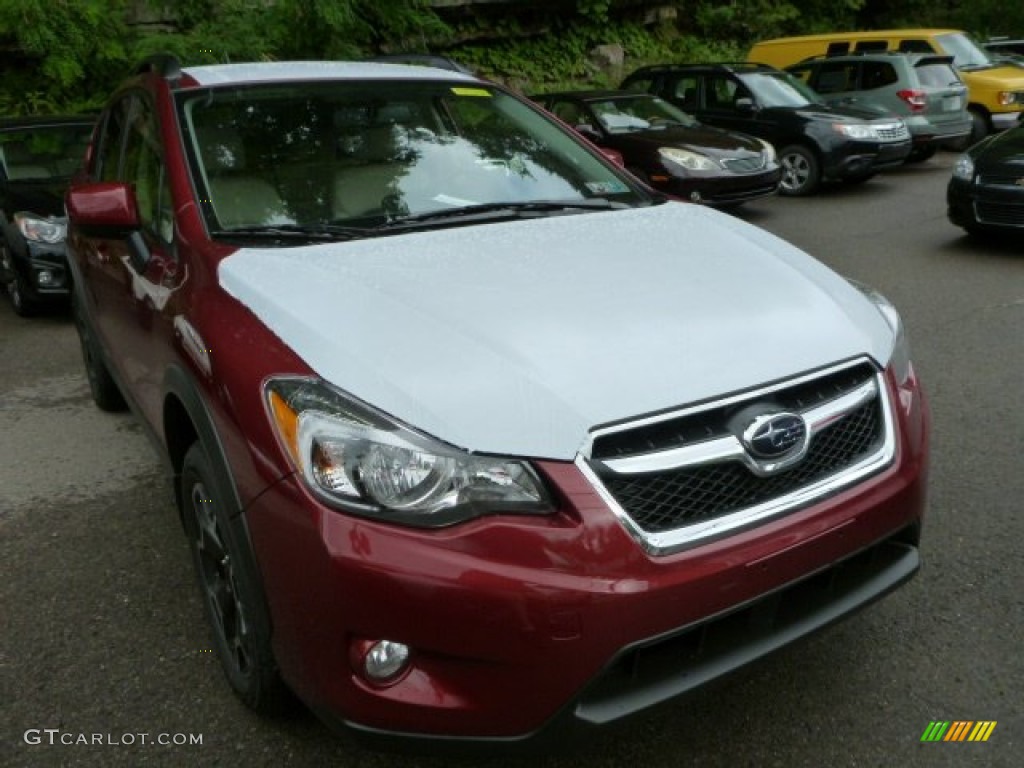 2013 XV Crosstrek 2.0 Limited - Venetian Red Pearl / Ivory photo #6