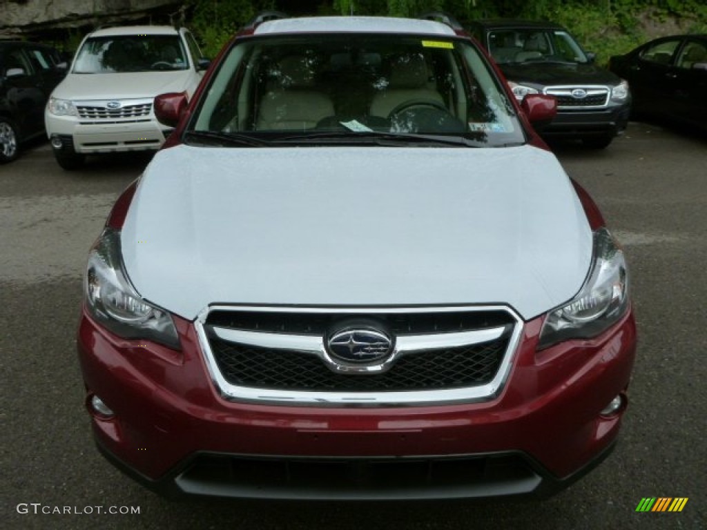 2013 XV Crosstrek 2.0 Limited - Venetian Red Pearl / Ivory photo #7