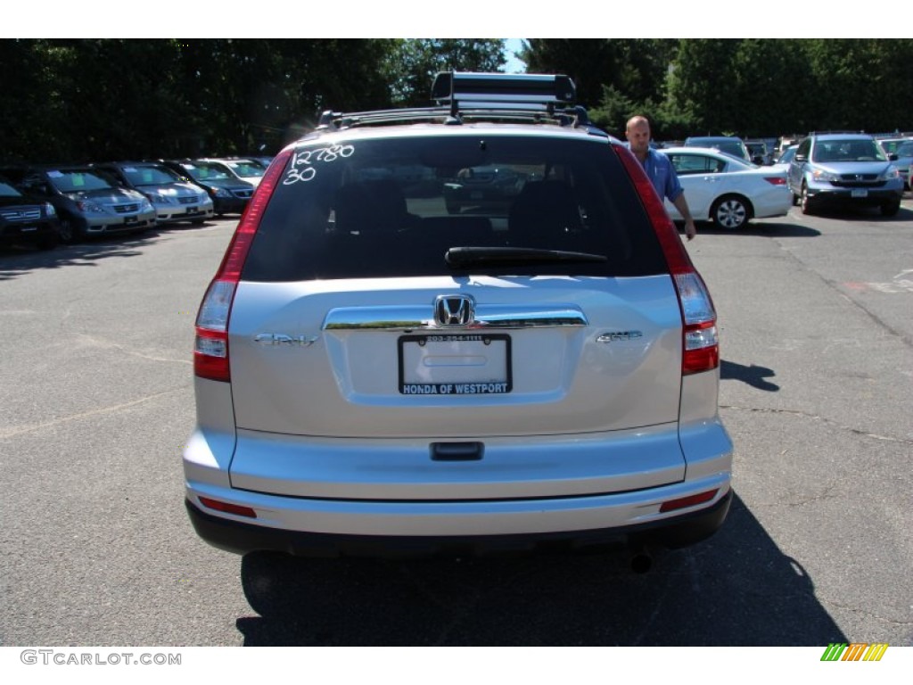 2010 CR-V EX-L AWD - Alabaster Silver Metallic / Gray photo #7