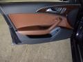 Nougat Brown Door Panel Photo for 2014 Audi A6 #84126713