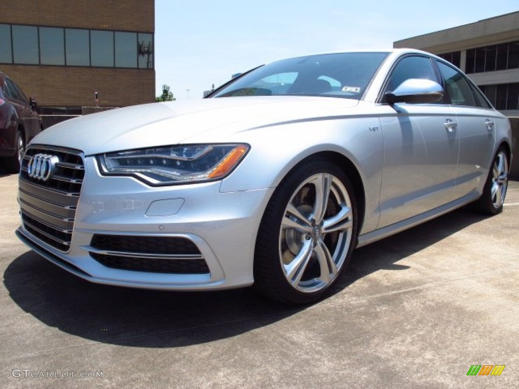 Ice Silver Metallic 2014 Audi S6 Prestige quattro Sedan Exterior Photo #84127067