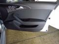 2014 Audi S6 Black Valcona Interior Door Panel Photo