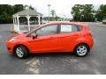 Race Red - Fiesta SE Hatchback Photo No. 8