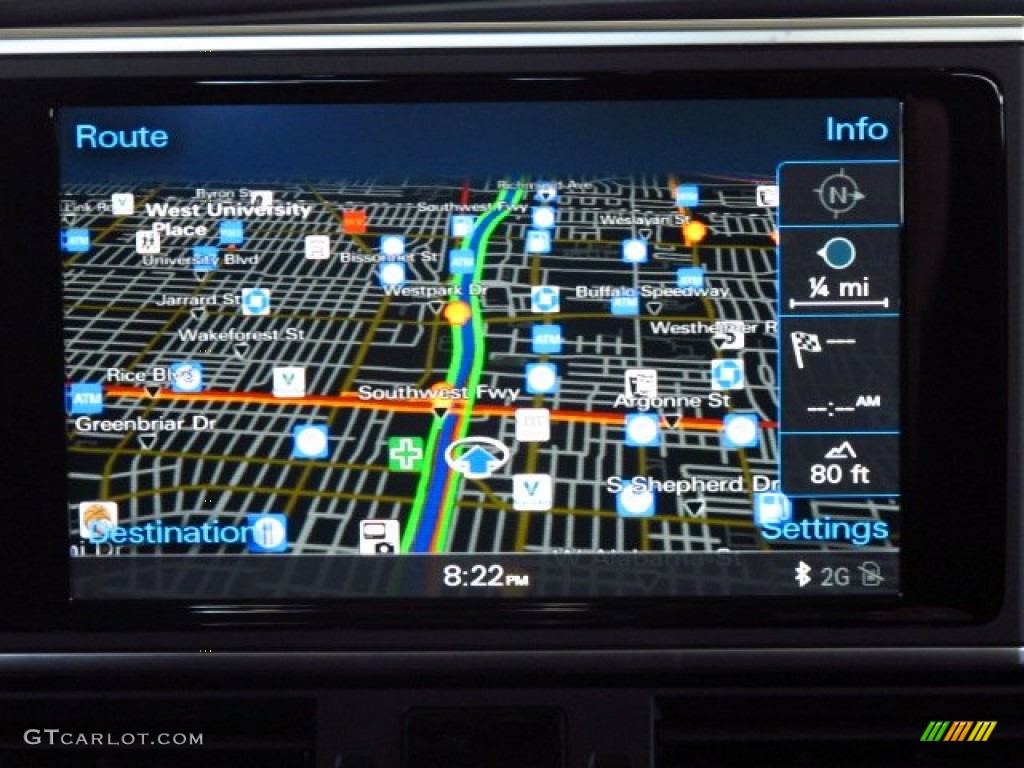 2014 Audi S6 Prestige quattro Sedan Navigation Photo #84127417