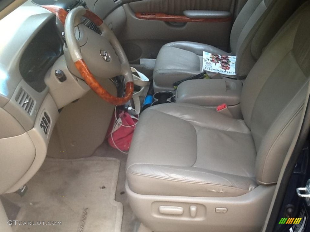 2006 Sienna Limited - Nautical Blue Metallic / Taupe photo #7