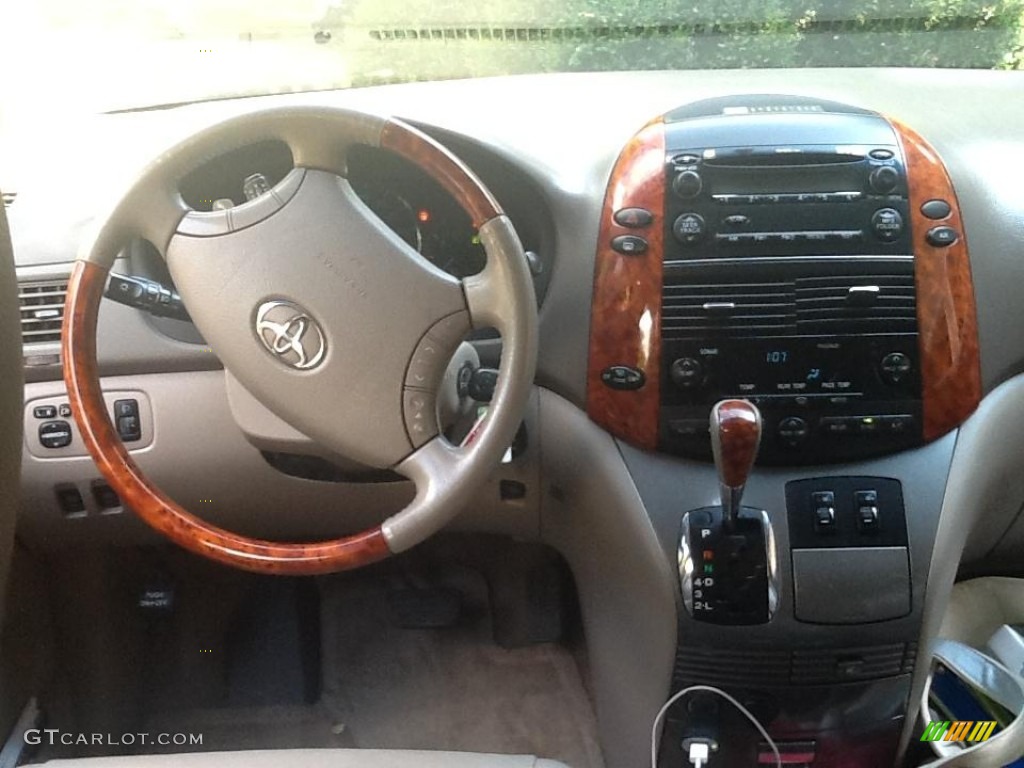 2006 Sienna Limited - Nautical Blue Metallic / Taupe photo #8