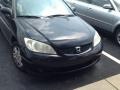 2004 Nighthawk Black Pearl Honda Civic Value Package Coupe  photo #1