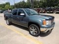 Steel Gray Metallic - Sierra 1500 SLE Crew Cab Photo No. 4