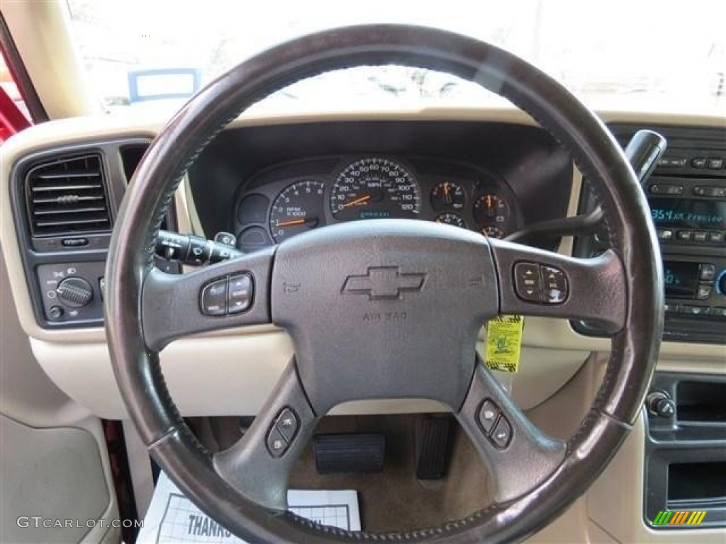 2004 Suburban 1500 - Sport Red Metallic / Tan/Neutral photo #18