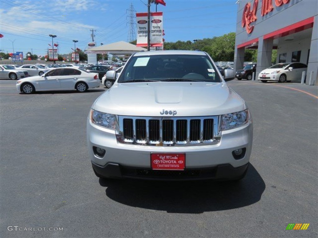 2013 Grand Cherokee Laredo - Bright Silver Metallic / Black photo #2