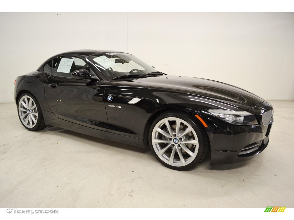 2011 Z4 sDrive35i Roadster - Jet Black / Black photo #2