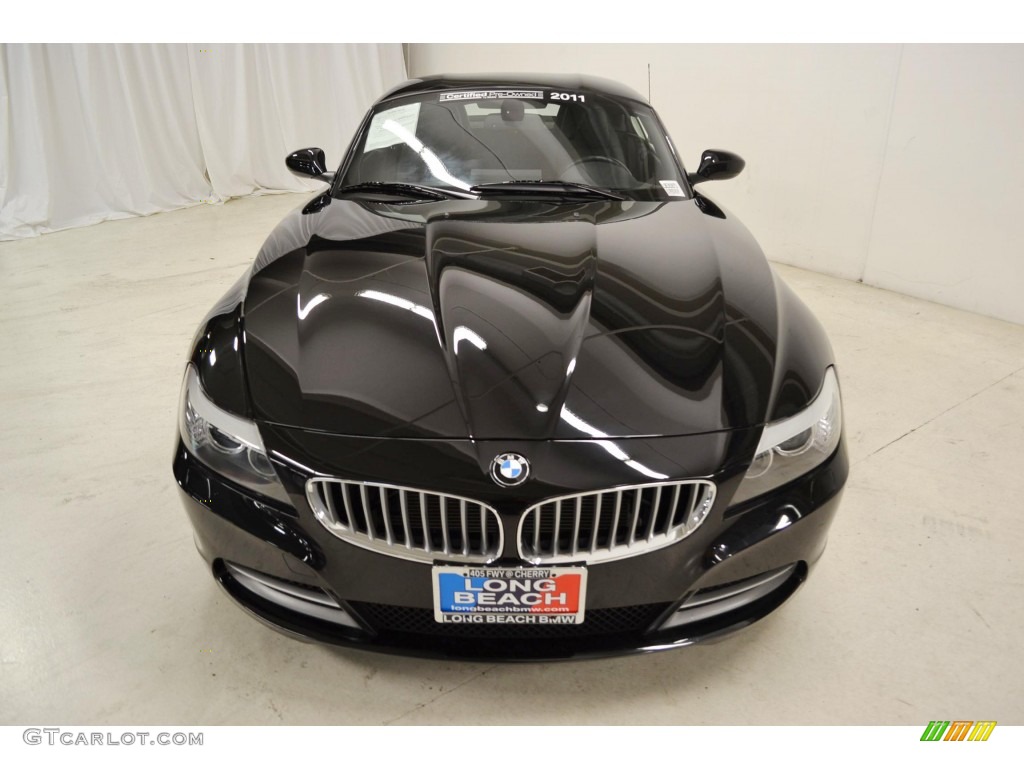 2011 Z4 sDrive35i Roadster - Jet Black / Black photo #4