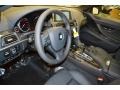 Black 2014 BMW 6 Series 640i Gran Coupe Interior Color