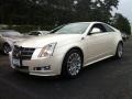 White Diamond Tricoat 2011 Cadillac CTS Coupe