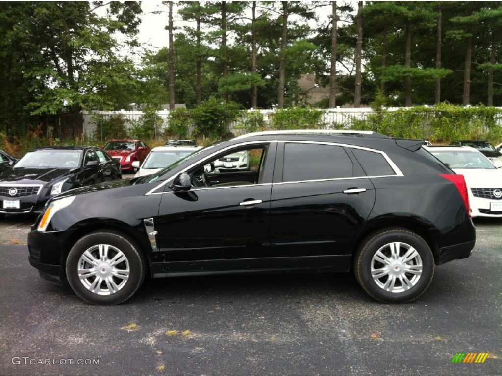 2010 SRX 4 V6 AWD - Black Raven / Shale/Ebony photo #4