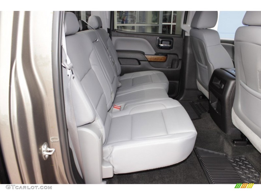Jet Black/Dark Ash Interior 2014 Chevrolet Silverado 1500 LTZ Crew Cab 4x4 Photo #84134696