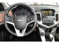 2013 Chevrolet Cruze Jet Black/Brick Interior Dashboard Photo
