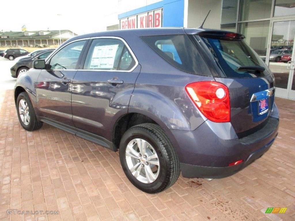 2013 Equinox LS - Atlantis Blue Metallic / Light Titanium/Jet Black photo #2