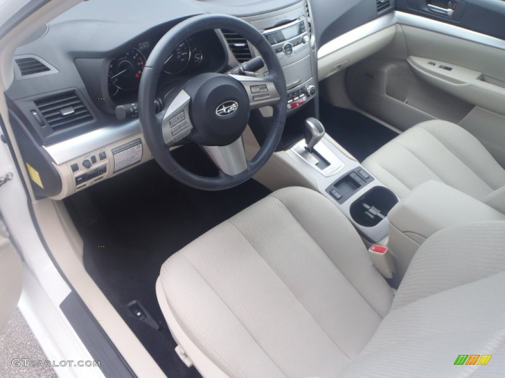 Warm Ivory Interior 2011 Subaru Legacy 2.5i Premium Photo #84136554
