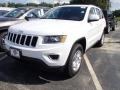 2014 Bright White Jeep Grand Cherokee Laredo 4x4  photo #1
