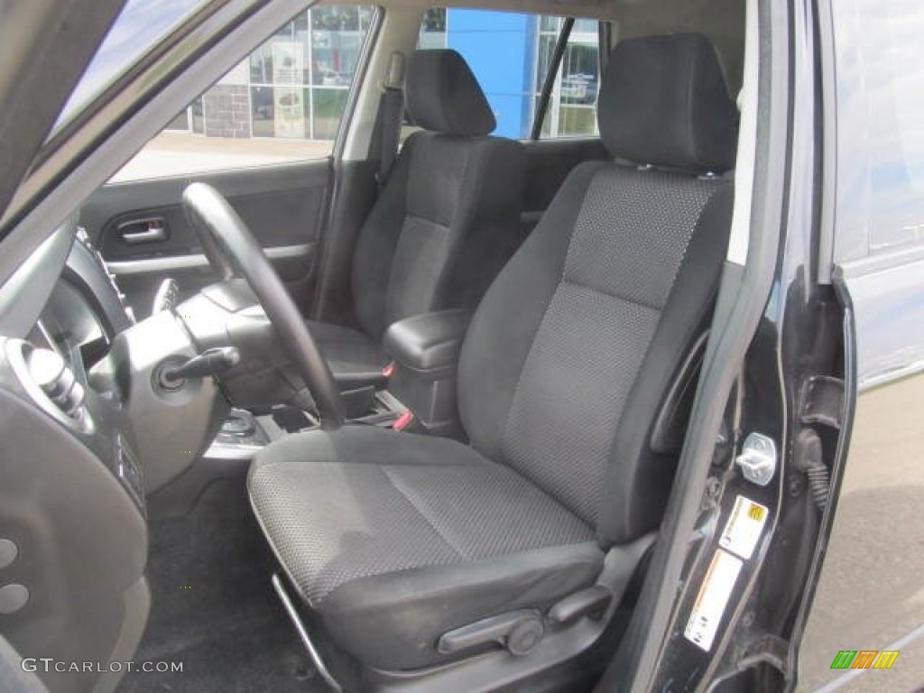 Black Interior 2008 Suzuki Grand Vitara XSport 4x4 Photo #84136914