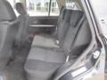 2008 Suzuki Grand Vitara Black Interior Rear Seat Photo