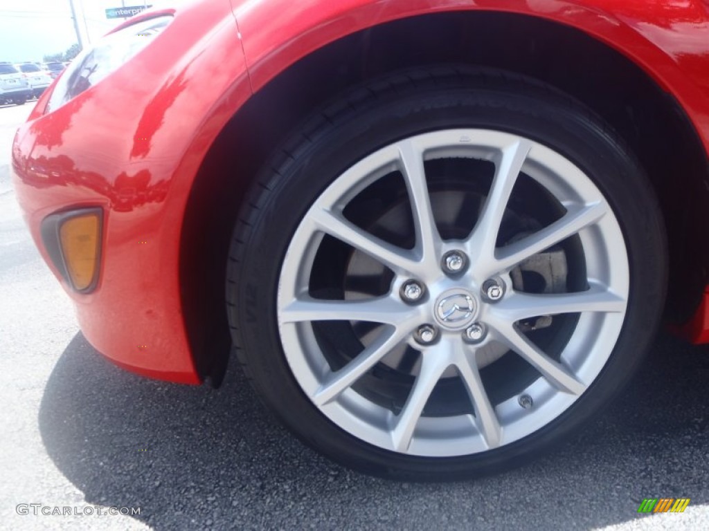 2009 MX-5 Miata Hardtop Touring Roadster - True Red / Black photo #8