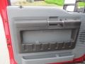 Vermillion Red - F350 Super Duty XL Regular Cab 4x4 Plow Truck Photo No. 6