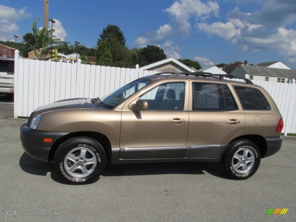 2004 Santa Fe GLS - Sandstone / Beige photo #2