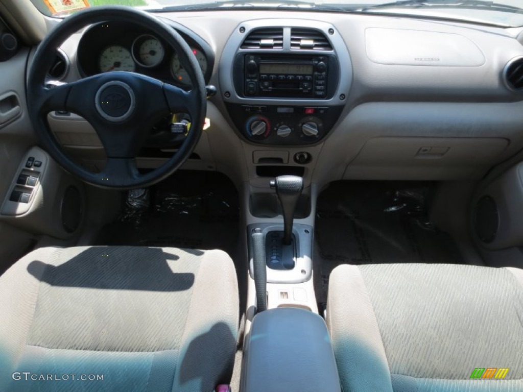 2001 RAV4 4WD - Vintage Gold / Oak photo #10