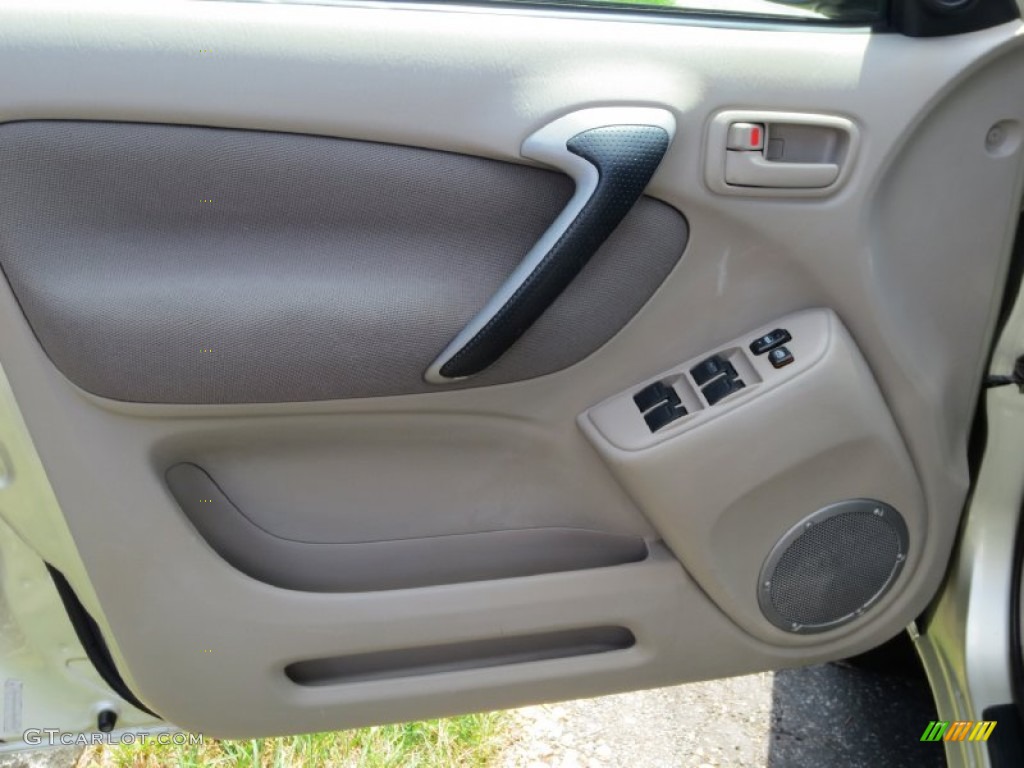 2001 RAV4 4WD - Vintage Gold / Oak photo #15
