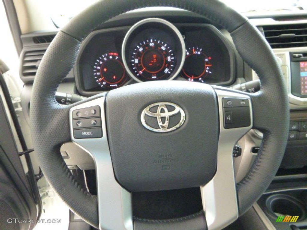 2013 4Runner Limited 4x4 - Blizzard White Pearl / Sand Beige Leather photo #17
