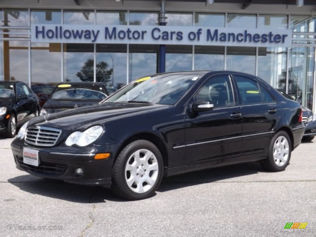 2006 C 350 4Matic Luxury - Black / Black photo #1