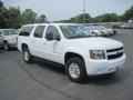 2008 Summit White Chevrolet Suburban 2500 LT 4x4  photo #3