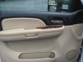 2008 Chevrolet Suburban Light Cashmere/Ebony Interior Door Panel Photo