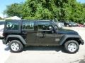 Black 2014 Jeep Wrangler Unlimited Sport 4x4 Exterior
