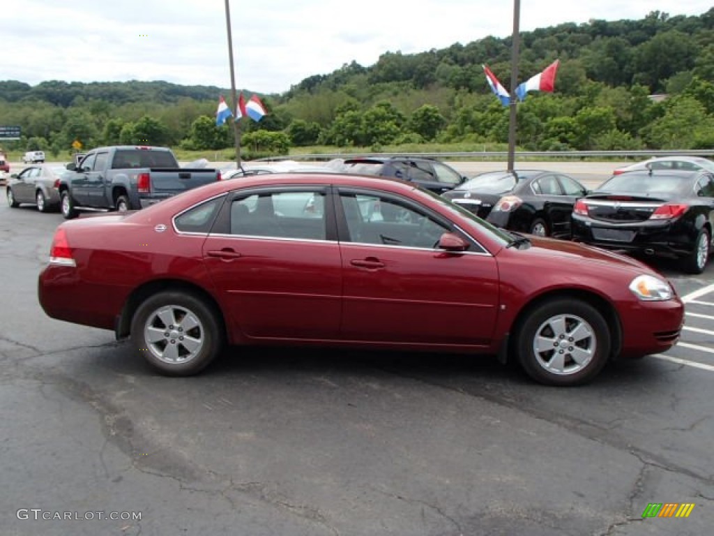 Red Jewel Tintcoat 2008 Chevrolet Impala LT Exterior Photo #84140556