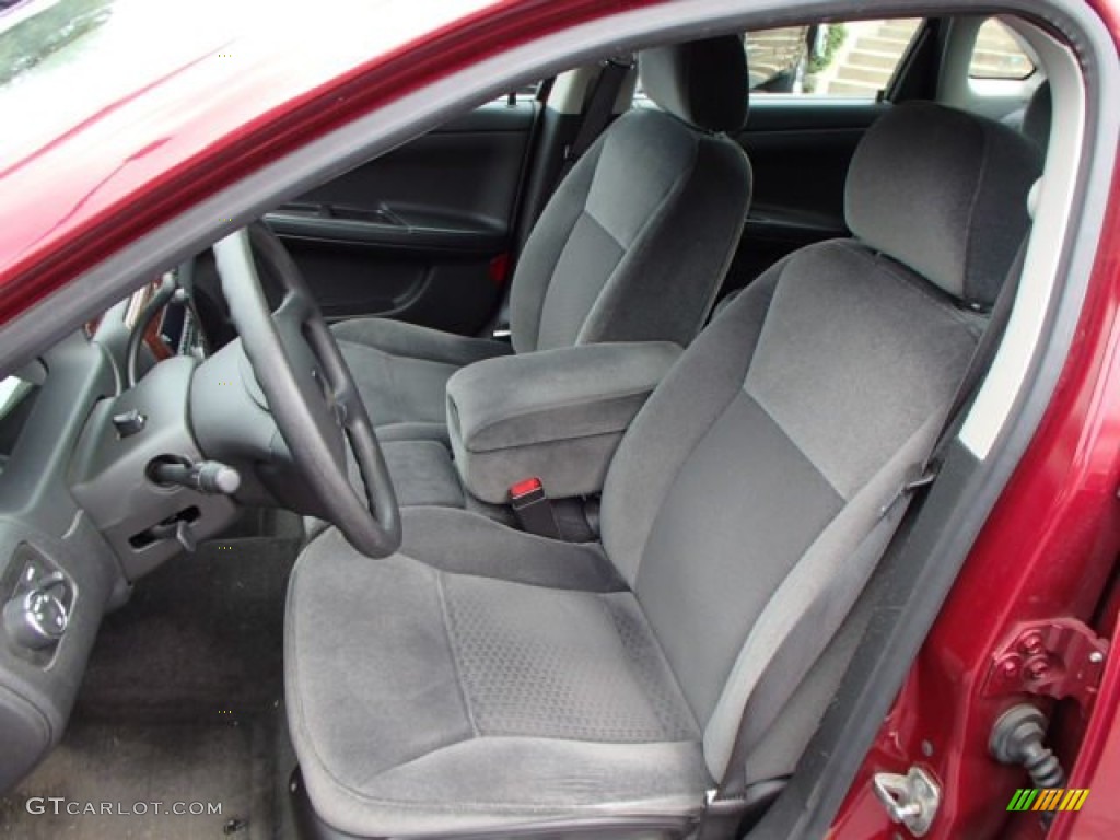Ebony Black Interior 2008 Chevrolet Impala LT Photo #84140694