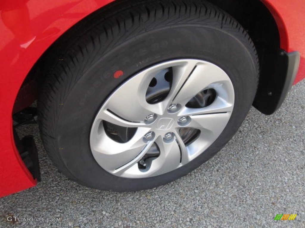 2013 Civic LX Coupe - Rallye Red / Gray photo #17