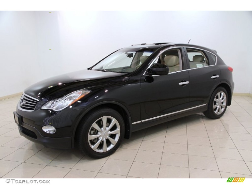 Black Obsidian 2011 Infiniti EX 35 Journey AWD Exterior Photo #84141322