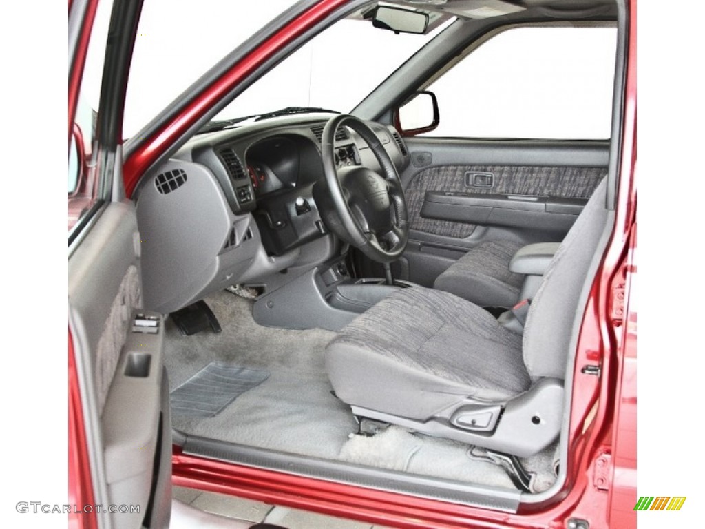 Gray Interior 2000 Nissan Frontier SE Crew Cab Photo #84141397