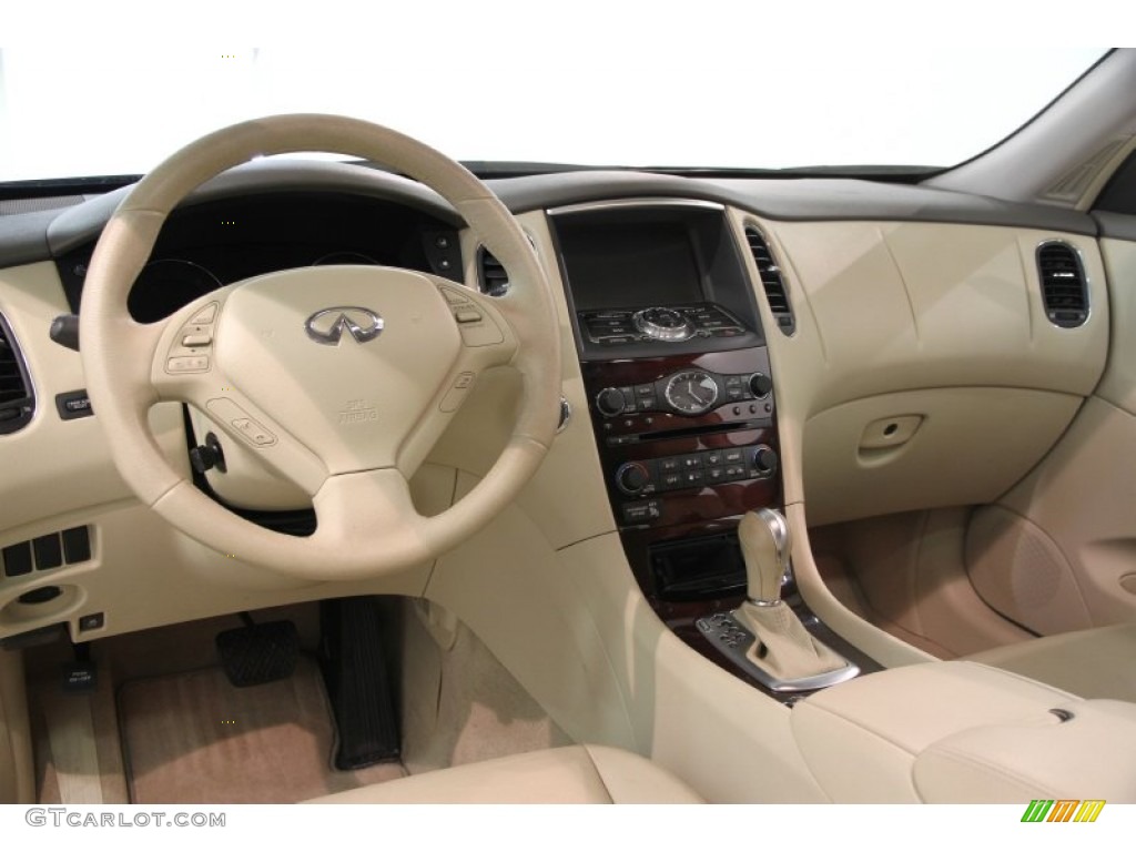 2011 Infiniti EX 35 Journey AWD Wheat Dashboard Photo #84141444