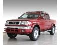 Salsa Red 2000 Nissan Frontier SE Crew Cab Exterior