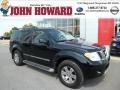 2008 Super Black Nissan Pathfinder LE 4x4  photo #1