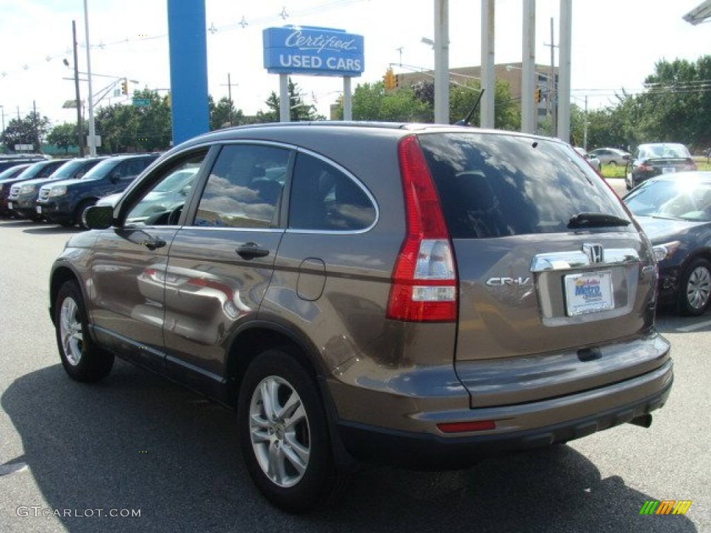 2011 CR-V EX 4WD - Urban Titanium Metallic / Black photo #6