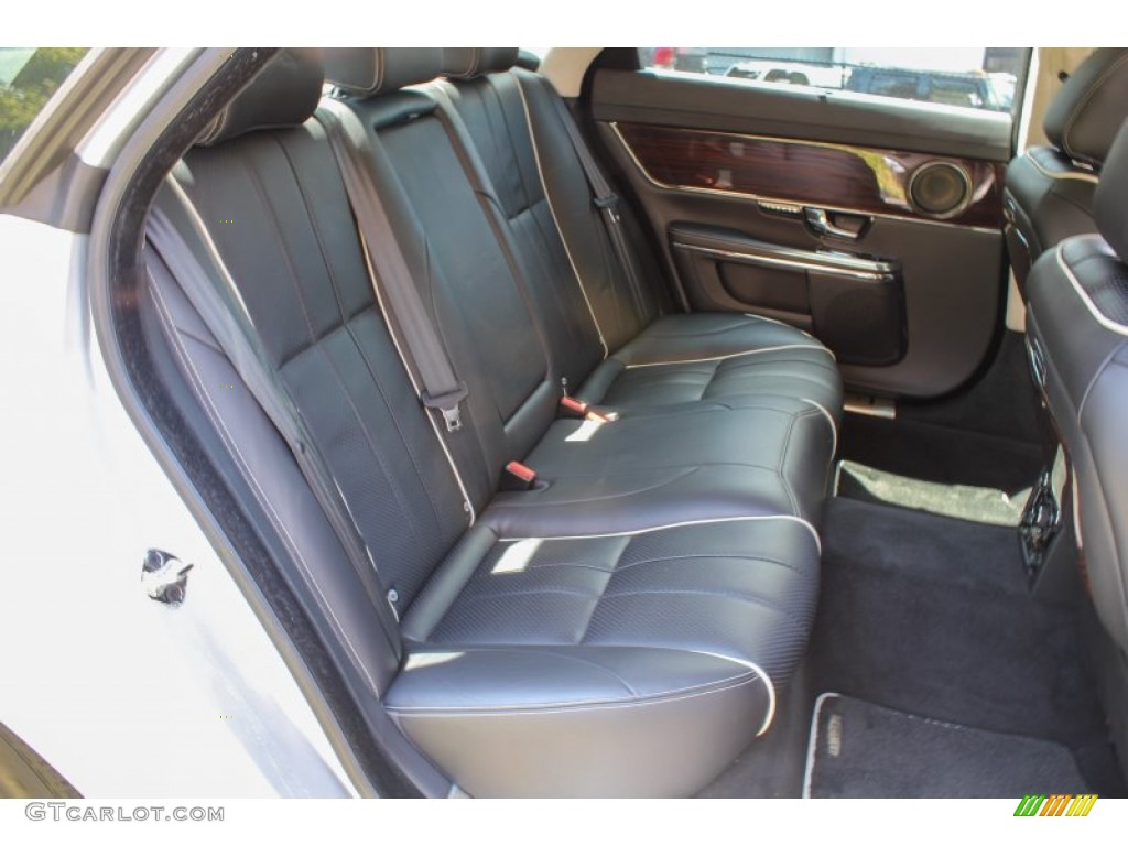 Jet/Ivory Interior 2012 Jaguar XJ XJL Portfolio Photo #84142383