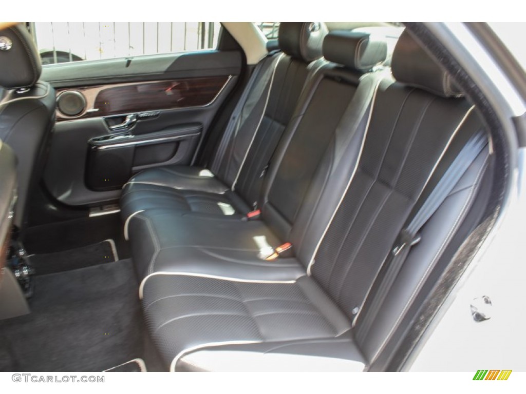 Jet/Ivory Interior 2012 Jaguar XJ XJL Portfolio Photo #84142455