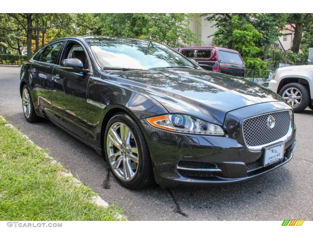 Stratus Grey Metallic 2011 Jaguar XJ XJL Exterior Photo #84142959